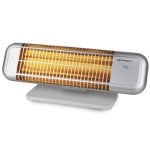 Elektrisches Quarzheizgerät Orbegozo BP 0102 1200W mit Kippschutz und Rollen