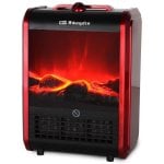 Cheminée Électrique Orbegozo CM 9015 1500W Sol Effet Feu Réaliste