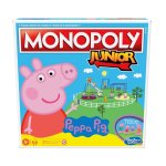 Jeu de société Monopoly Junior Peppa Pig original d'Hasbro