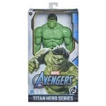 Marvel Avengers , Hulk, action Figure Deluxe 30cm con blaster Titan Hero Blast Gear