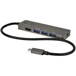 Base para portátil Startech Adaptador USB-C HDMI 4K 100W PD Hub Ethernet