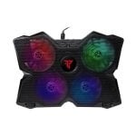 Refroidisseur pour ordinateur portable Tempest Freezer, base de refroidissement RGB LED RGB, remis à neuf