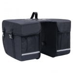 VidaXL 93251 Sacoche de Vélo double 35L Noir