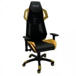 Astan Hogar Stream Team Silla Gaming Ergonómica Negra/Amarilla