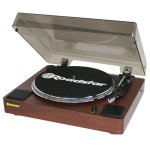 Tocadiscos Roadstar TT-260SPK 24W RMS AUX Tracción Directa Vinilo Cassette