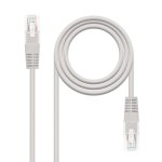 Cable de Red Latiguillo Nanocable Cat6 UTP RJ45 25 cm Gris