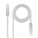 Cavo di rete Nanocable UTP RJ45 Cat.6 AWG24 1,5 m Grigio