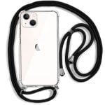 Coole schwarze Lanyard-Hülle für das iPhone 13 Mini