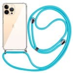 Cool Funda con Cordón Celeste para iPhone 13 Pro Max