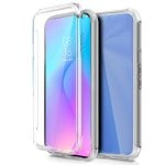 Fantastica custodia in silicone trasparente 3D anteriore + posteriore per Xiaomi Redmi 9T