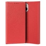 Coque iPhone 13 Cool Flip Cover Rouge Lisse