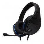 Auriculares HyperX Cloud Stinger Core Gaming com fio Jack 3,5 mm conforto e microfone preto-azul