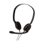 Cuffie Epos PC 3 Chat con cavo, doppio jack 3,5 mm, mono, cancellazione rumore, nero