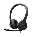 Kopfhörer Logitech H390 kabelgebunden USB-A Rauschunterdrückung Office/Call-Center Schwarz