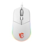 Mouse da gioco MSI Clutch GM11 5000 DPI bianco