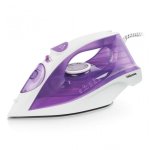 Plancha Tristar ST-8350 suela cerámica 2200W vapor continuo 30g/min blanca y morada