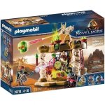 Set de construction Playmobil 70751 Skeleton Army Temple avec module lumineux 73 pièces