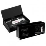 Titan-Glätteisen Italian Design Iria Titanium 210ºC Mit Zubehör Schwarz