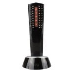 Escova Alisadora Profissional Italian Design Capilary Regenerative LED 3 Modos Preto/Cinza