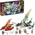 Figura da gioco LEGO Ninjago 71748 Catamarano da battaglia con 6 minifigure