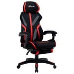 Vinsetto Silla de Oficina con Inclinación Negra/Roja