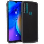 Coque en silicone noire cool pour TCL 20 SE Coque en silicone noire cool pour TCL 20 SE