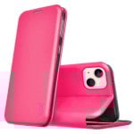 Cool Funda Flip Cover Elegance Fucsia para iPhone 13