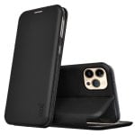 Cool Funda Flip Cover Elegance Negra para iPhone 13 Pro Max