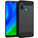 Fantastica custodia in carbonio nero per Huawei P Smart 2020