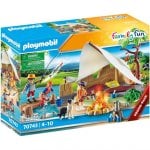 Playmobil Family Fun: Familia de Campamento