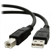 Cable USB 2.0 AM/BM 3m Negro en PcComponentes