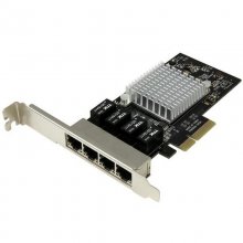 Startech Tarjeta de Red PCI Express Ethernet Gigabit con 4 Puertos RJ45 Chipset Intel i350 en PcComponentes