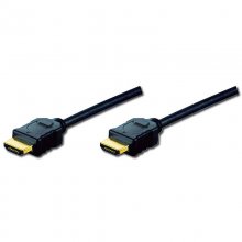 Digitus Cable HDMI Ultra HD 60p 1m Negro en PcComponentes