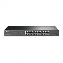 TP-Link T1600G-28TS Switch Smart Gigabit de 24 Portas com 4 Ranhuras SFP JetStream en PcComponentes