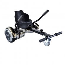 Skateflash K6 Hoverboard Bluetooth Prateada Cromada + Hoverkart + Mala en PcComponentes