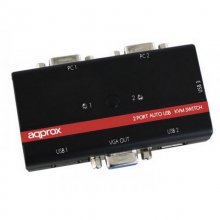 Approx APPKVMUSB2PA2 Comutador KVM USB/VGA en PcComponentes