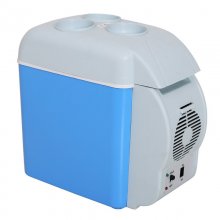 Homcom Nevera Termoeléctrica para Coche 7.5L Azul/Gris