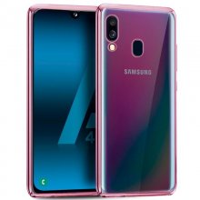 Cool Funda Borde Metalizado Rosa para Samsung Galaxy A40 en PcComponentes