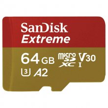Sandisk Extreme MicroSDXC 64GB Clase 3 UHS-I + Adaptador en PcComponentes