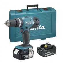 Makita DHP453RFE Talabro Combinado + Batería 18V + Maletín en PcComponentes