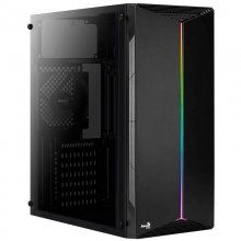 Aerocool Split USB 3.0 RGB con Ventana Negra en PcComponentes