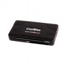 CoolBox CRE-050 Lector de Tarjetas USB 2.0 Negro en PcComponentes