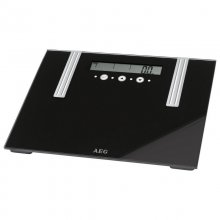 AEG PW 5571 Balança de Banho Vidro Preto en PcComponentes