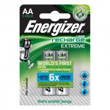 Energizer Extreme Pilhas Recarregáveis 2300mAh AA HR6 2 Unidades en PcComponentes