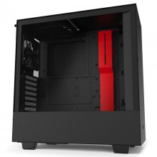 NZXT H510 Cristal Templado USB 3.1 Negro/Rojo Mate en PcComponentes
