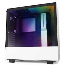 NZXT H510i Cristal Templado USB 3.1 RGB Blanco Mate en PcComponentes