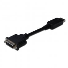 Digitus Cabo Adaptador Displayport a DVI 15cm Preto en PcComponentes