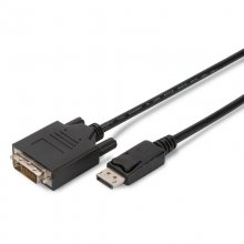 Digitus Cabo Adaptador DisplayPort-DVI 3m com Bloqueio en PcComponentes