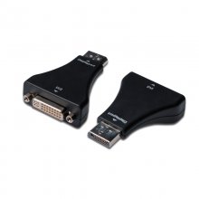 Digitus Adaptador DisplayPort-DVI-I (24+5) M/F com Bloqueio en PcComponentes