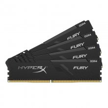 Kingston HyperX Fury Black 64GB DDR4 2400Mhz PC-19200 (4x16GB) CL15 en PcComponentes